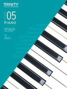 PIANO PIECES & EXERCISES GR 5 2018-2020 BK/CD