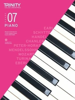 PIANO PIECES & EXERCISES GR 7 2018-2020 BK/CD