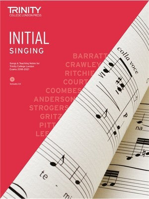 TRINITY SINGING INITIAL GRADE 2018 BK/CD