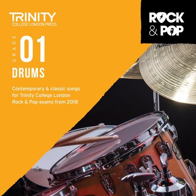 TRINITY ROCK & POP DRUMS GR 1 CD 2018