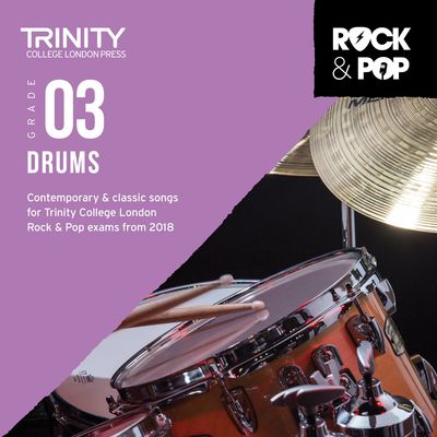 TRINITY ROCK & POP DRUMS GR 3 CD 2018