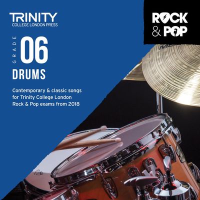 TRINITY ROCK & POP DRUMS GR 6 CD 2018