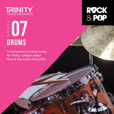 TRINITY ROCK & POP DRUMS GR 7 CD 2018