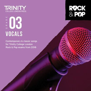 TRINITY ROCK & POP VOCALS GR 3 CD 2018