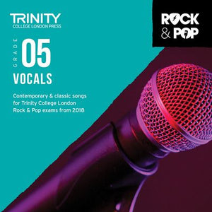 TRINITY ROCK & POP VOCALS GR 5 CD 2018