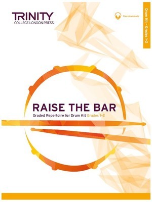RAISE THE BAR DRUM KIT GRADES 1-2 BK/OLA
