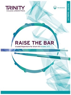 RAISE THE BAR DRUM KIT GRADES 3-5 BK/OLA