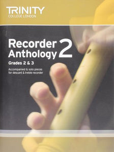 RECORDER ANTHOLOGY BK 2 GRS 2-3 REC/PIANO