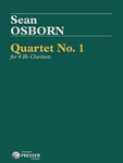 OSBORN - QUARTET NO 1 CLARINET QUARTET SC/PTS