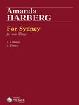 HARBERG - FOR SYDNEY FOR SOLO VIOLA