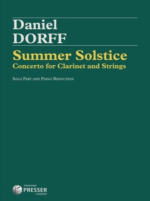 DORFF - SUMMER SOLSTICE CLARINET/PIANO