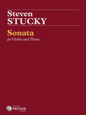 STUCKY - SONATA FOR VIOLIN AND PIANO
