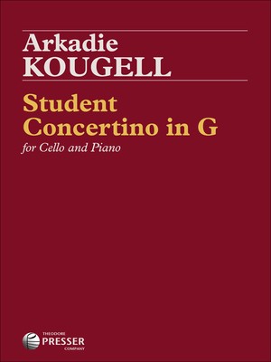 KOUGELL - STUDENT CONCERTINO IN G CELLO/PIANO