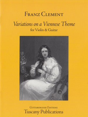 CLEMENT - VARIATIONS ON A VIENNESE THEME VIOLIN/GUITAR