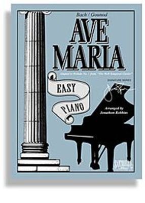 AVE MARIA FOR EASY PIANO