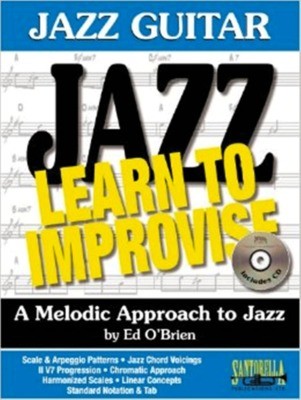 JAZZ GUITAR LEARN TO IMPROVISE BK/CD