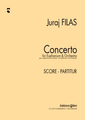 FILAS - CONCERTO FOR EUPHONIUM & PIANO
