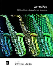 36 MORE MODERN STUDIES FOR SOLO SAXOPHONE