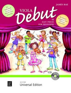 VIOLA DEBUT PUPILS BOOK BK/CD