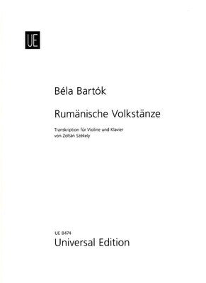 BARTOK - RUMANIAN FOLK DANCES VIOLIN/PIANO ARR SZEKELEY