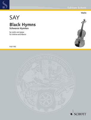 SAY - BLACK HYMNS VIOLIN/PIANO