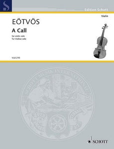 EOTVOS - A CALL FOR VIOLIN SOLO