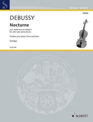 DEBUSSY - NOCTURNE FOR VIOLIN/PIANO