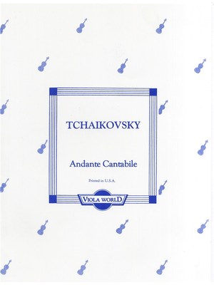 TCHAIKOVSKY - ANDANTE CANTABILE VIOLA/PIANO ARR ARNOLD