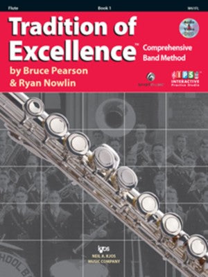 TRADITION OF EXCELLENCE BK 1 FLUTE BK/OLA