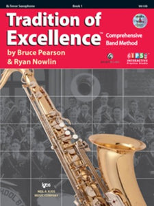 TRADITION OF EXCELLENCE BK 1 TENOR SAX BK/OLA