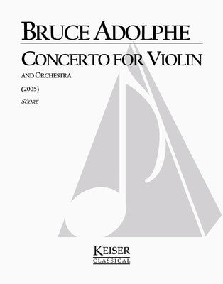 VIOLIN CONCERTO FULL SCORE
