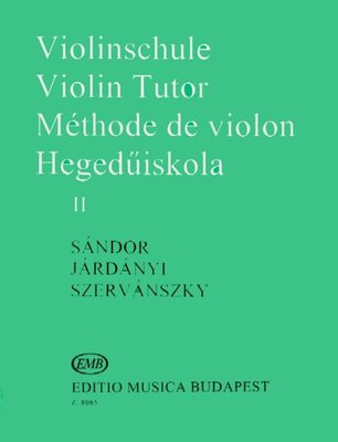 SANDOR - VIOLIN TUTOR VOL 1